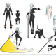 Illustration for article titled A Cool Set Of New iOverwatch /iCharacter Designs
